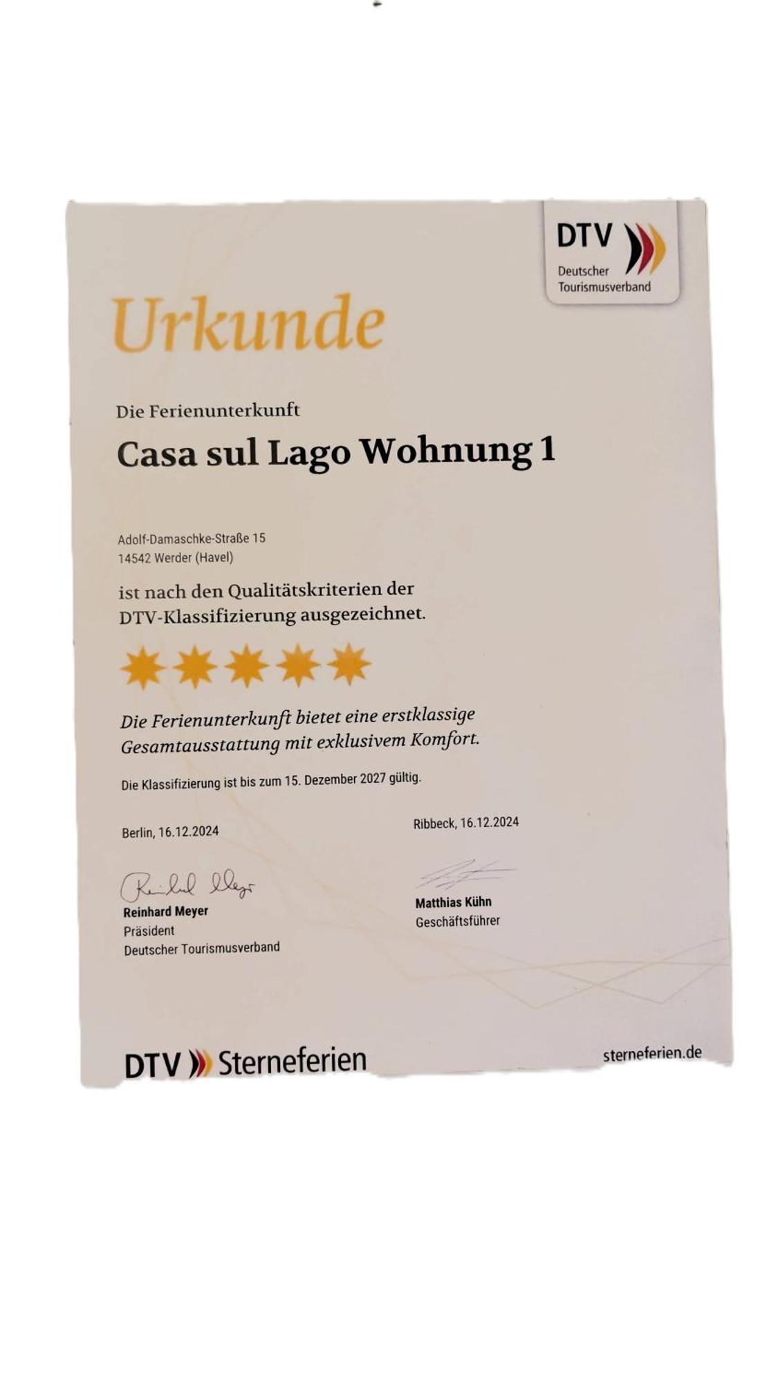 Casa Sul Lago Werder  Buitenkant foto